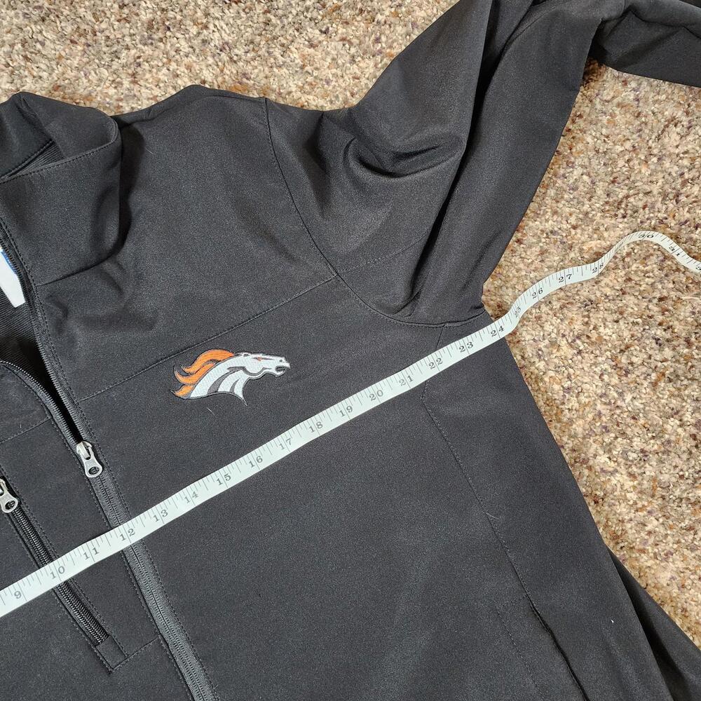 Denver Broncos Mens Large Black Full Zip NFL Jacket - Picture 6 of 6